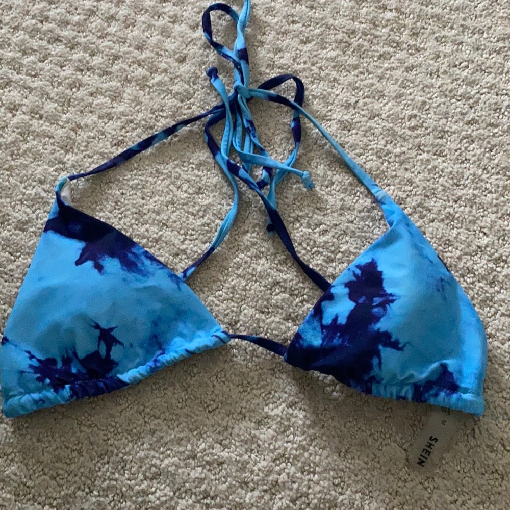 Tie dye shein bikini